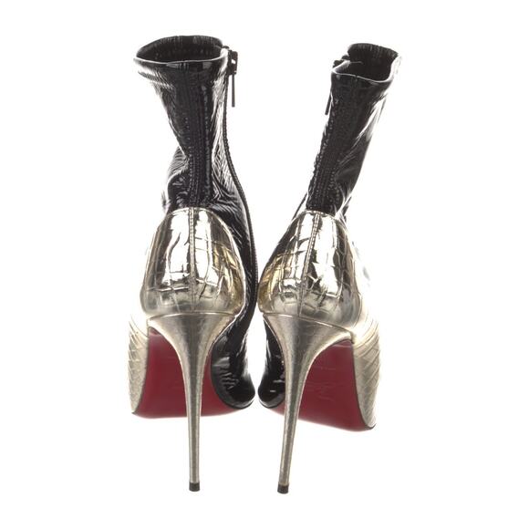 ❤️Christian Louboutin Patent Leather Boots❤️ - Picture 4 of 5